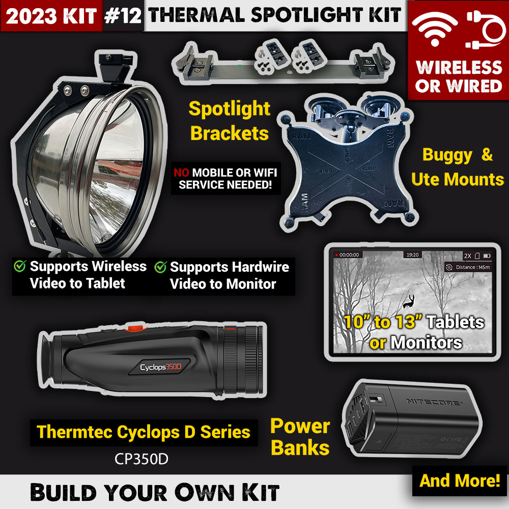12 – ThermTec Cyclops-D CP350D Thermal Monocular – Bristle Up