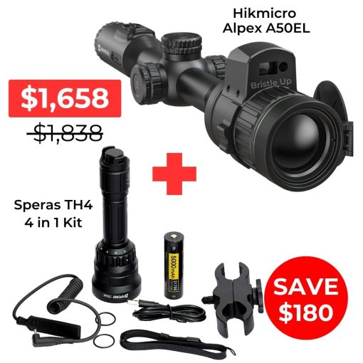 Bundle #1 - Hikmicro Alpex 4K - A50EL LRF | A50E - Day & Night Vision