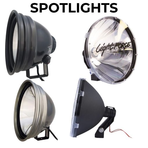 (K) Remote Mounted Spotlights